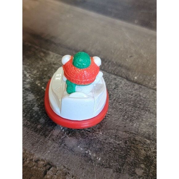 Xmas polar bear bumper car toy figure - Picture 3 of 4